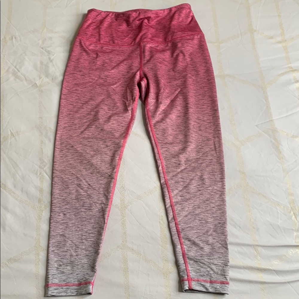 Reebok Pink Gradient Leggings S